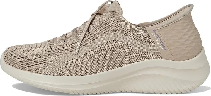 SKECHERS Ultra Flex 3.0 - Brilliant Hands Free Slip-Ins Women's Shoes Taupe : 5 B - Medium, Synthetic - Image 6