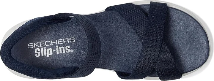 SKECHERS Ultra Flex 3.0 - Never Netter Hands Free Slip-Ins Women's Sandals Navy : 6.5 B - Medium, Rubber/Synthetic - Image 2