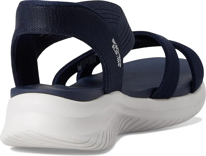 SKECHERS Ultra Flex 3.0 - Never Netter Hands Free Slip-Ins Women's Sandals Navy : 6.5 B - Medium, Rubber/Synthetic - Image 4