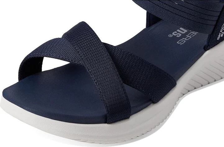 SKECHERS Ultra Flex 3.0 - Never Netter Hands Free Slip-Ins Women's Sandals Navy : 6.5 B - Medium, Rubber/Synthetic - Image 7