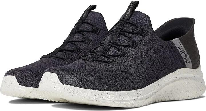 SKECHERS Ultra Flex 3.0 Right Away Hands Free Slip-Ins Men's Shoes Black : 6.5 D - Medium, Textile