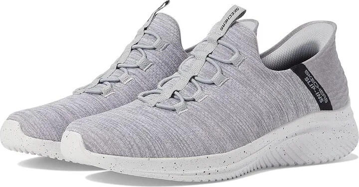SKECHERS Ultra Flex 3.0 Right Away Hands Free Slip-Ins Men's Shoes Gray : 7 D - Medium, Textile