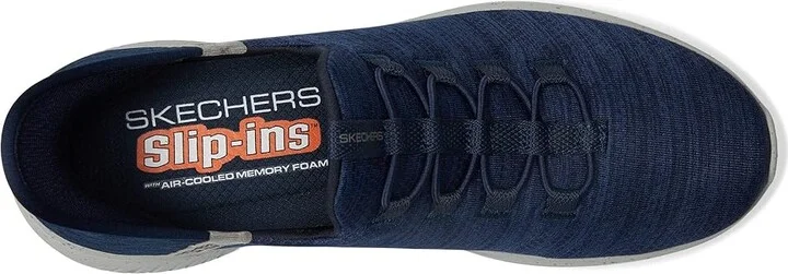 SKECHERS Ultra Flex 3.0 Right Away Hands Free Slip-Ins Men's Shoes Navy : 7 D - Medium, Textile - Image 2