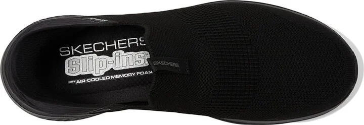 SKECHERS Ultra Flex 3.0 Smooth Step Hands Free Slip-Ins Men's Shoes Black/Black : 6.5 EE - Wide, Synthetic/Textile - Image 2