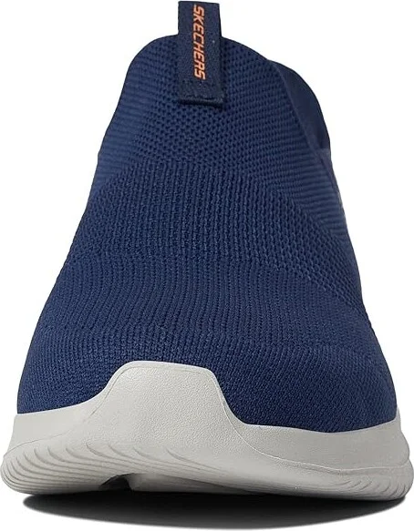 SKECHERS Ultra Flex 3.0 Smooth Step Hands Free Slip-Ins Men's Shoes Navy : 6.5 EE - Wide, Synthetic/Textile - Image 5
