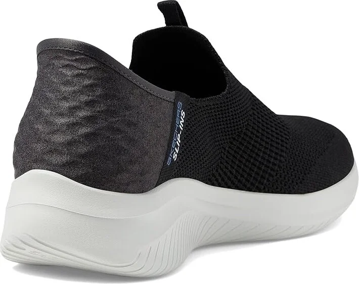 SKECHERS Ultra Flex 3.0 - Smooth Step Hands Free Slip-Ins Women's Shoes Black : 5 B - Medium, Textile - Image 4