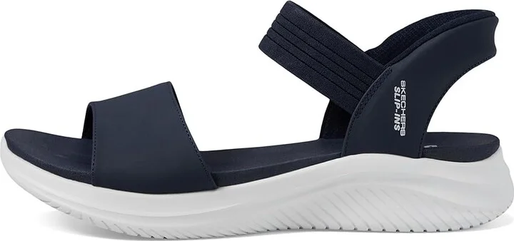 SKECHERS Ultra Flex 3.0 - Summerville Hands Free Slip-Ins Women's Shoes Navy : 8 B - Medium - Image 5