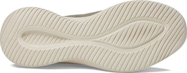 SKECHERS Ultra Flex 3.0 Viewpoint Hands Free Slip-Ins Men's Shoes Taupe/Olive : 7 D - Medium, Textile - Image 3