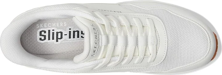 SKECHERS Uno - Banksia Hands Free Slip-Ins Women's Shoes White : 10 B - Medium - Image 2