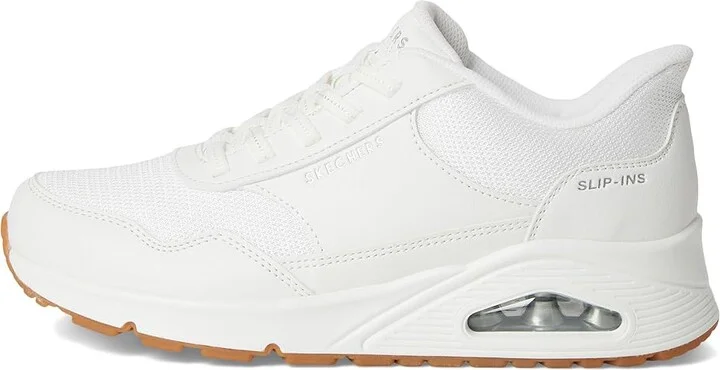 SKECHERS Uno - Banksia Hands Free Slip-Ins Women's Shoes White : 10 B - Medium - Image 6