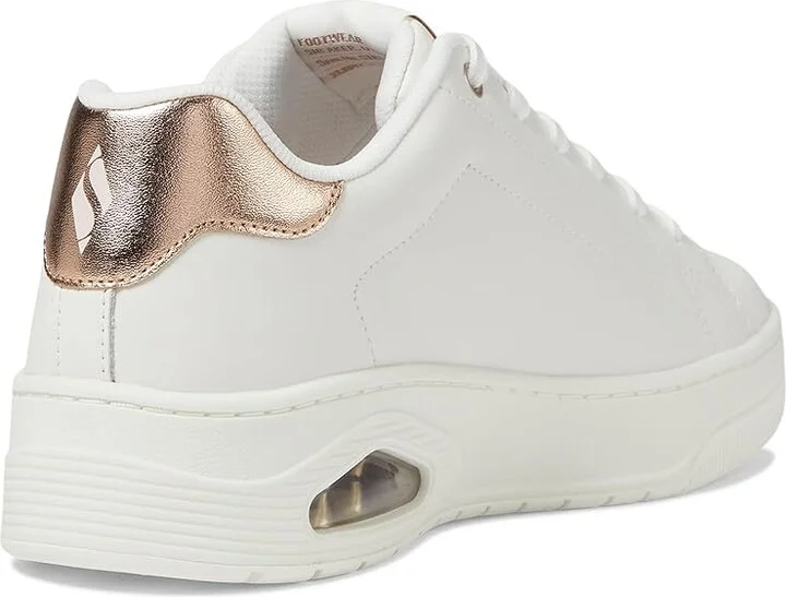 SKECHERS UNO Court - Courted Air Women's Shoes White : 10 B - Medium, Synthetic - Image 4