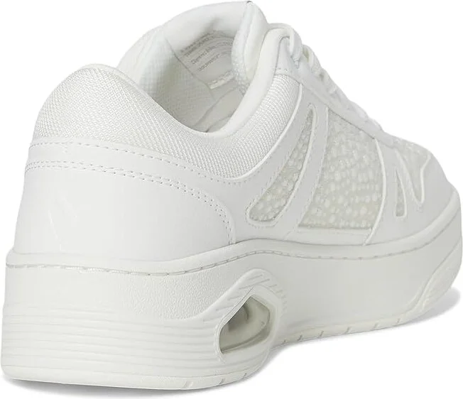 SKECHERS Uno Court - Opulent Pearls Women's Shoes Black : 9 B - Medium, Lace/Polyester/Rubber - Image 10