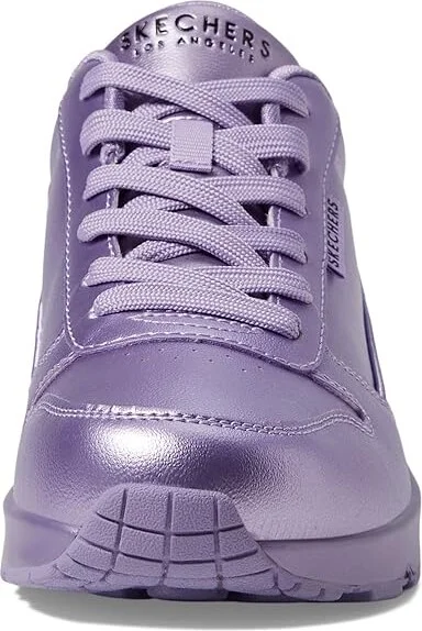 SKECHERS Uno-Galactic Gal Women's Shoes White : 7.5 B - Medium, Leather - Image 10
