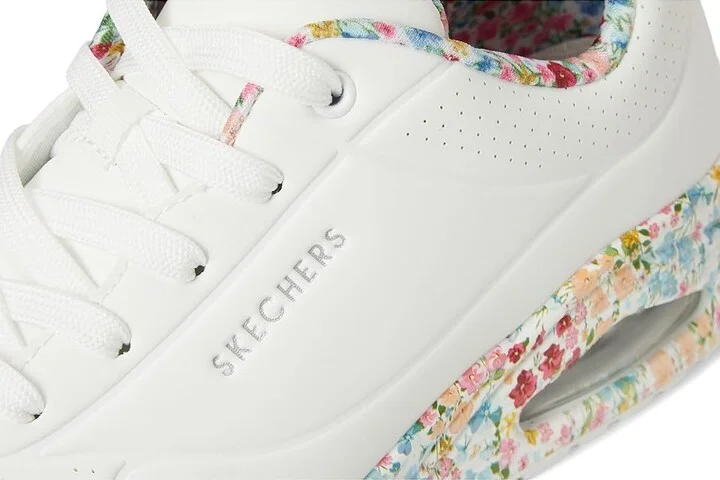 SKECHERS Uno - Majestic Garden Women's Shoes White : 5.5 B - Medium - Image 7