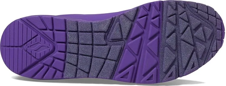 SKECHERS Uno - Night Shades Women's Shoes Purple : 5 B - Medium, Synthetic - Image 3