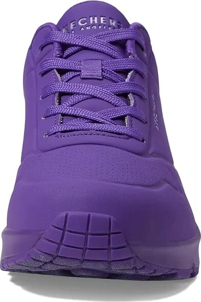 SKECHERS Uno - Night Shades Women's Shoes Purple : 5 B - Medium, Synthetic - Image 5
