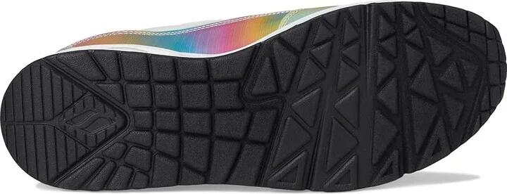 SKECHERS Uno - Opalescent Women's Shoes White : 8 B - Medium, Synthetic - Image 3