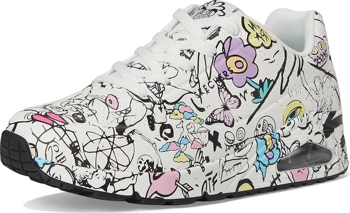 SKECHERS Uno - Process Sketch Women's Shoes : 9 B - Medium - Image 5