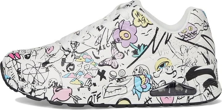 SKECHERS Uno - Process Sketch Women's Shoes : 9 B - Medium - Image 6