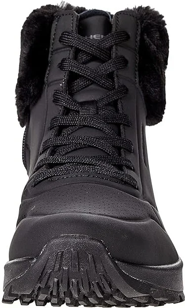 SKECHERS Uno Rugged - Fall Air Women's Shoes Black/Black : 6.5 B - Medium, Textile/Synthetic - Image 5