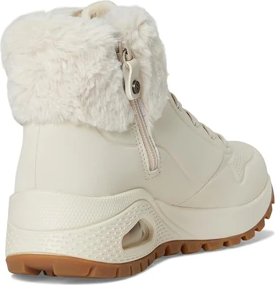 SKECHERS Uno Rugged - Fall Air Women's Shoes Natural : 6 B - Medium, Textile/Synthetic - Image 4