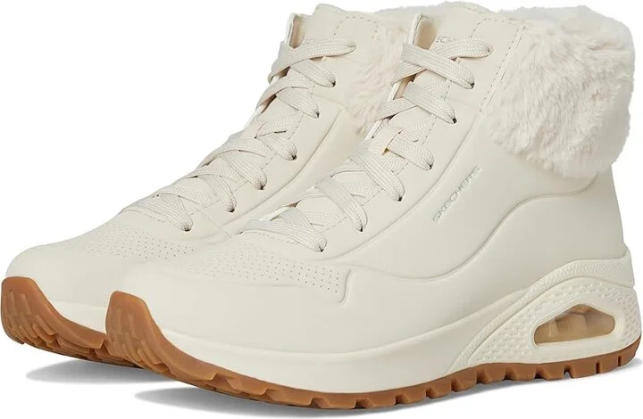 SKECHERS Uno Rugged - Fall Air Women's Shoes Natural : 6 B - Medium, Textile/Synthetic