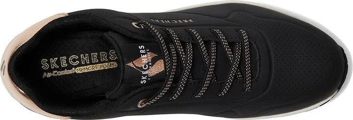 SKECHERS UNO - Shimmer Away Women's Shoes White : 10 B - Medium - Image 7