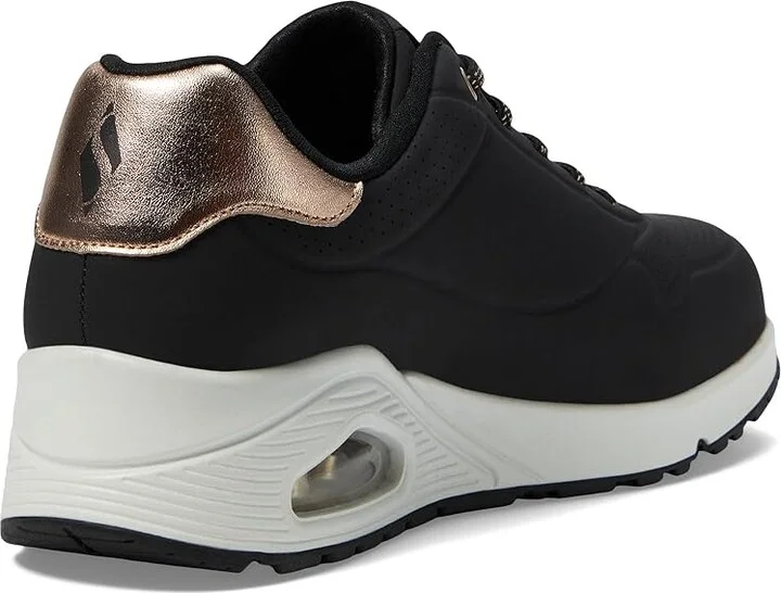 SKECHERS UNO - Shimmer Away Women's Shoes White : 10 B - Medium - Image 9