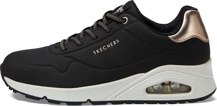 SKECHERS UNO - Shimmer Away Women's Shoes White : 10 B - Medium - Image 11