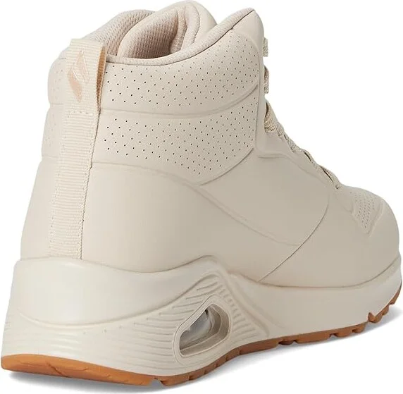 SKECHERS Uno-Stand High Women's Shoes White : 6 B - Medium, Synthetic - Image 4