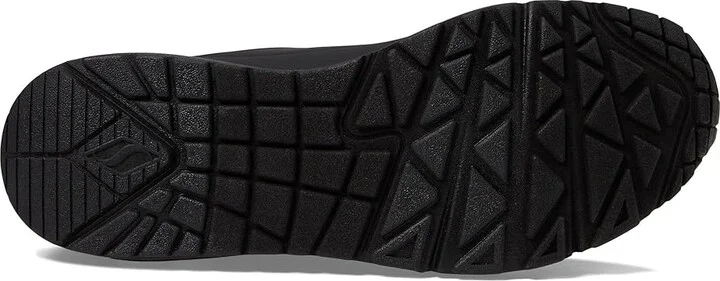 SKECHERS Uno - Stand On Air Women's Shoes Black/Black : 5.5 B - Medium, Leather/Synthetic - Image 3
