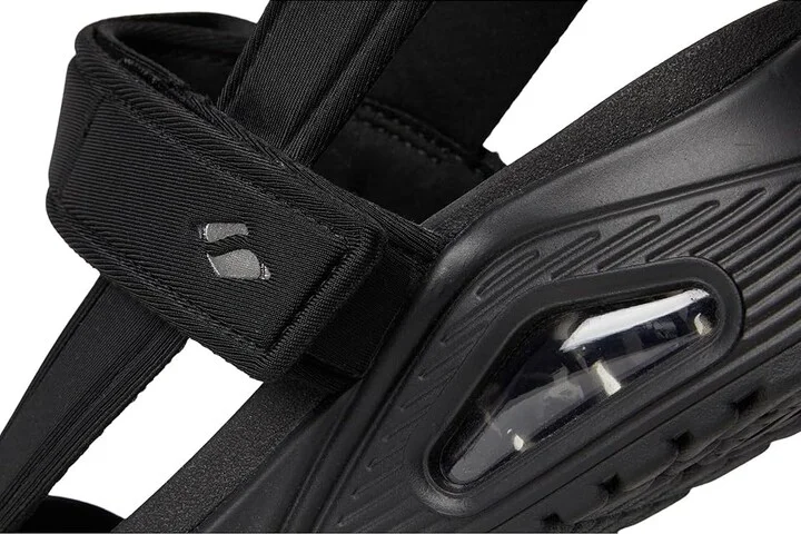SKECHERS Uno - Summer Stand2 Women's Sandals Black/Black : 9 B - Medium, Leather/Rubber - Image 7