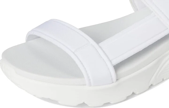 SKECHERS Uno - Summer Stand2 Women's Sandals White : 8 B - Medium, Synthetic - Image 7