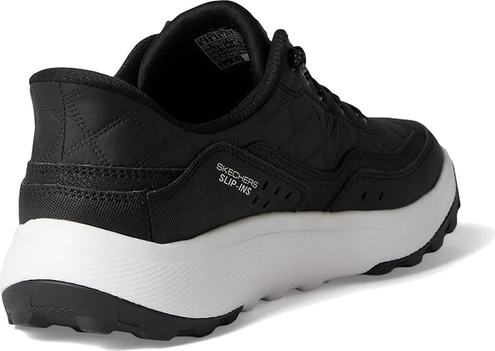 SKECHERS Urban Explore Hands Free Slip-Ins Women's Shoes Black/White : 7 B - Medium, Leather/Synthetic - Image 4