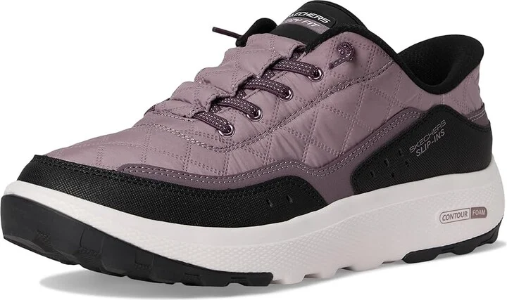 SKECHERS Urban Explore Hands Free Slip-Ins Women's Shoes Purle/Black : 6.5 B - Medium, Leather/Synthetic - Image 5