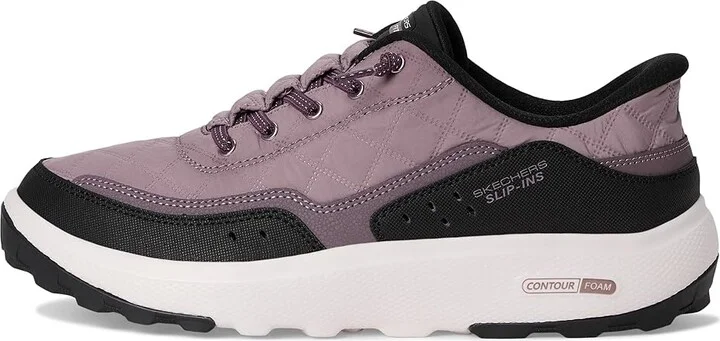 SKECHERS Urban Explore Hands Free Slip-Ins Women's Shoes Purle/Black : 6.5 B - Medium, Leather/Synthetic - Image 6