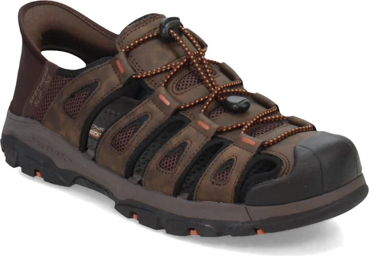 Skechers USA Men's Men's Tresmen-Norvick 205187 Enclosed Slip-Ins Fisherman Sandal