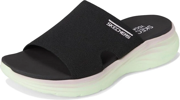 SKECHERS Vapor Foam - Coastal Sunset Women's Sandals Black/Multi : 8 B - Medium - Image 5