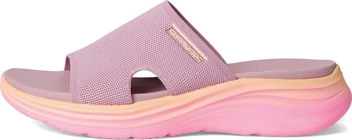SKECHERS Vapor Foam - Coastal Sunset Women's Sandals Mauve/Multi : 8 B - Medium - Image 6