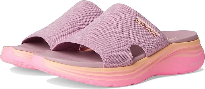 SKECHERS Vapor Foam - Coastal Sunset Women's Sandals Mauve/Multi : 8 B - Medium