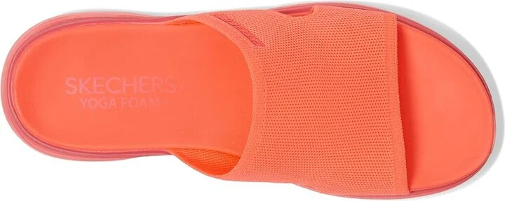 SKECHERS Vapor Foam - Coastal Sunset Women's Sandals Orange/Multi : 8 B - Medium - Image 2