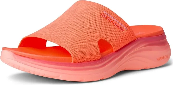 SKECHERS Vapor Foam - Coastal Sunset Women's Sandals Orange/Multi : 8 B - Medium - Image 5