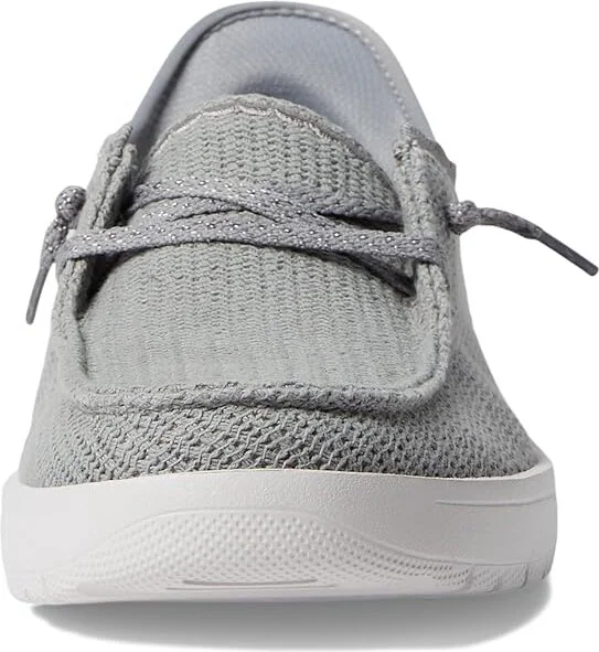 SKECHERS Venice - Coastal Groove Hands Free Slip-Ins Women's Shoes Grey : 5.5 B - Medium, Synthetic/Textile - Image 5
