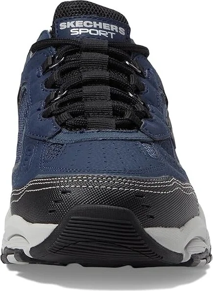 SKECHERS Vigor 3.0 Drafting Hands Free Slip-Ins Men's Shoes Navy/Black : 7 D - Medium, Leather/Synthetic/Textile - Image 5