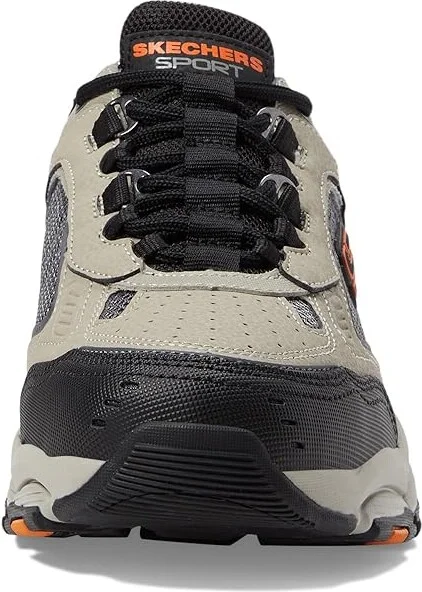 SKECHERS Vigor 3.0 Drafting Hands Free Slip-Ins Men's Shoes Taupe/Black : 7 D - Medium, Leather/Synthetic/Textile - Image 5