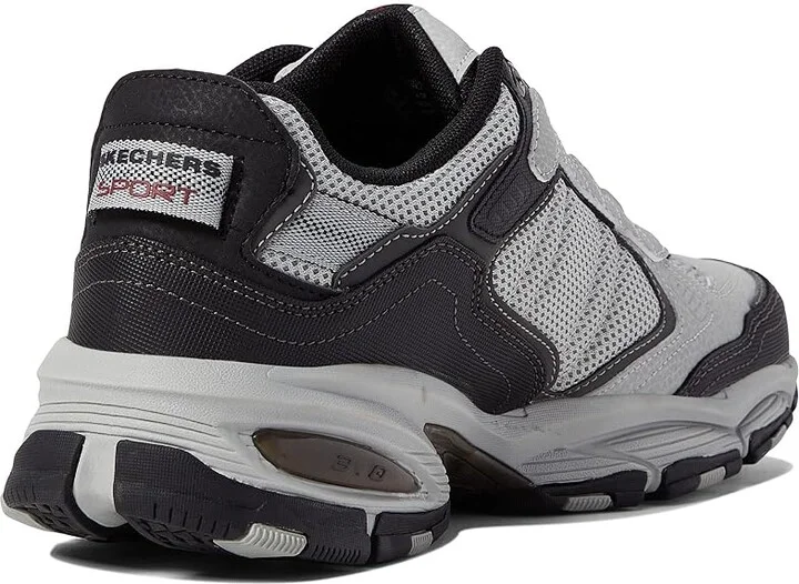 SKECHERS Vigor 3.0 Slip-On Men's Shoes Gray/Black : 7 D - Medium, Leather - Image 4