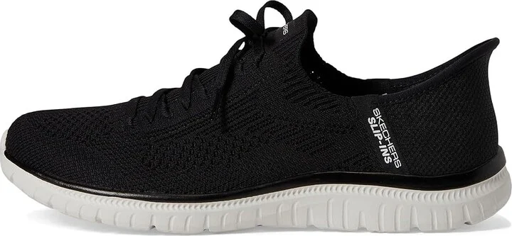 SKECHERS Virtue - Divinity Hands Free Slip-Ins Women's Shoes Black White : 5 B - Medium - Image 6