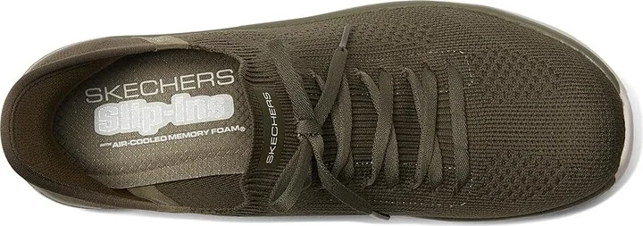 SKECHERS Virtue - Divinity Hands Free Slip-Ins Women's Shoes Olive : 5 B - Medium - Image 2
