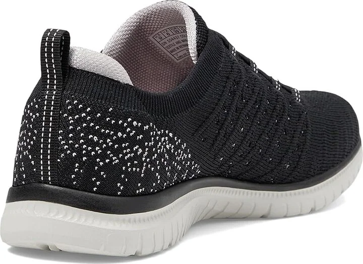 SKECHERS Virtue Show Runner Women's Shoes Black Pink : 8.5 B - Medium, Synthetic - Image 4