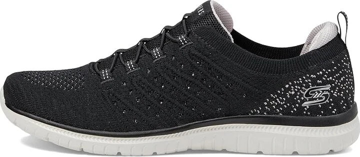 SKECHERS Virtue Show Runner Women's Shoes Black Pink : 8.5 B - Medium, Synthetic - Image 6